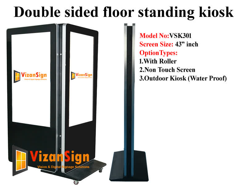 Double Side Kiosk Singapore
