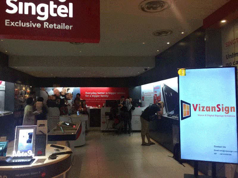 Shopping Mall Digital Signage